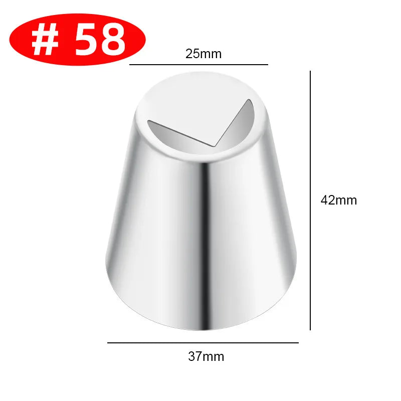 Premium Edelstahl Spritztüllen Set – 30+ Backdüsen für kreative Gebäck-Deko