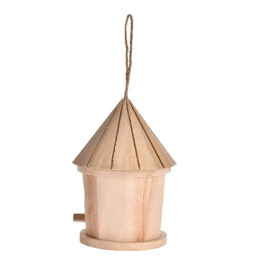 Baumwoll Vogelhaus Futterspender DIY zum Aufhängen Outdoor Gartendeko