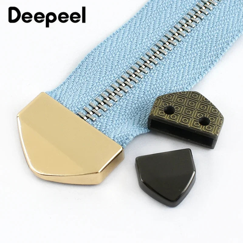 Robuste Metallclips für Reißverschlussenden Taschen und DIY Projekte