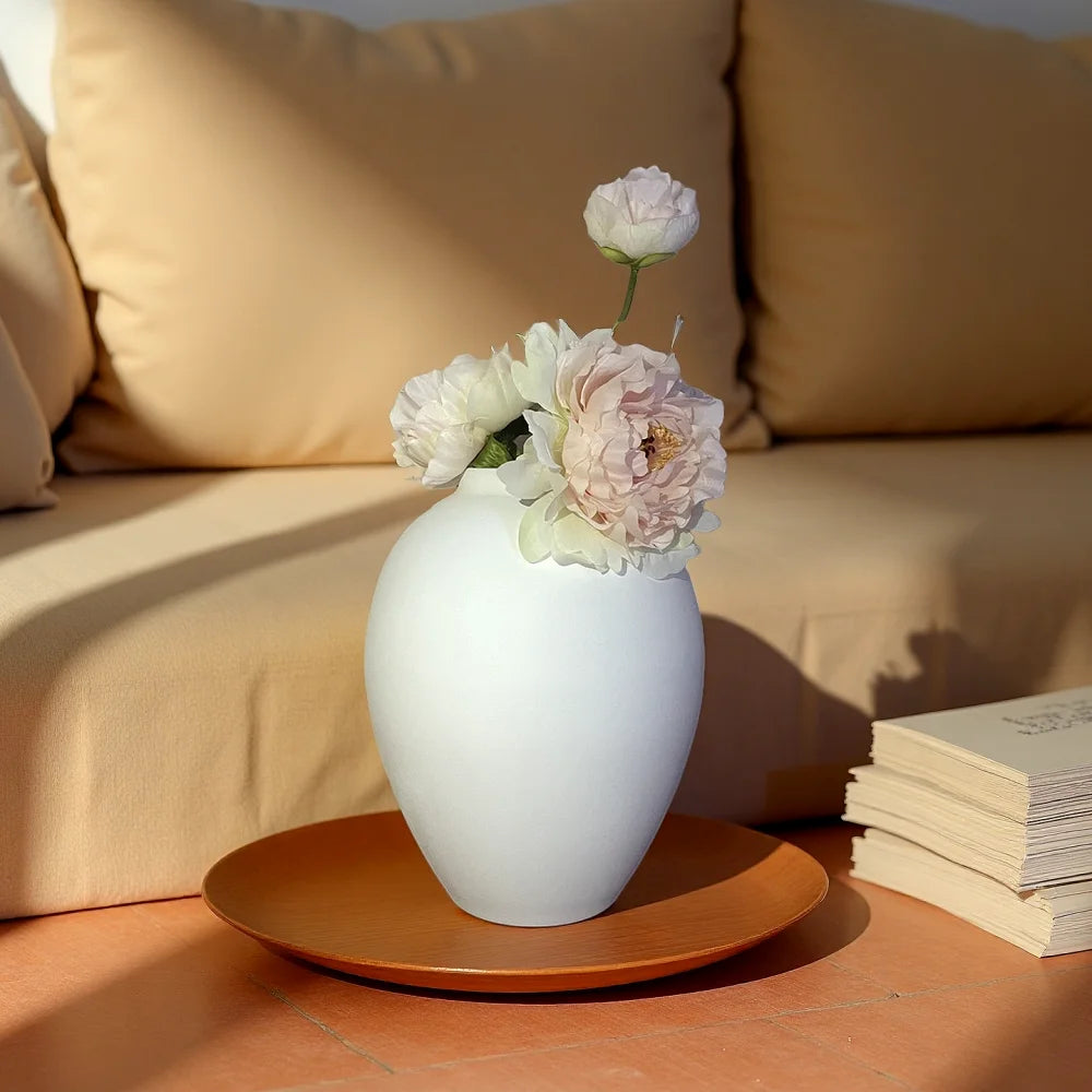 Moderne dekorative Metallvase f r Wohnzimmer und Esstisch