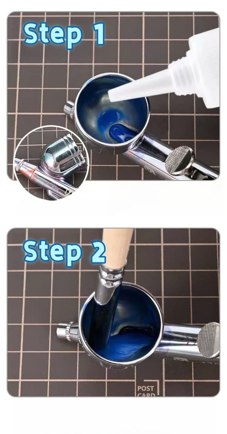 Effiziente Airbrush Reinigungsbürste für Modellbau und DIY
