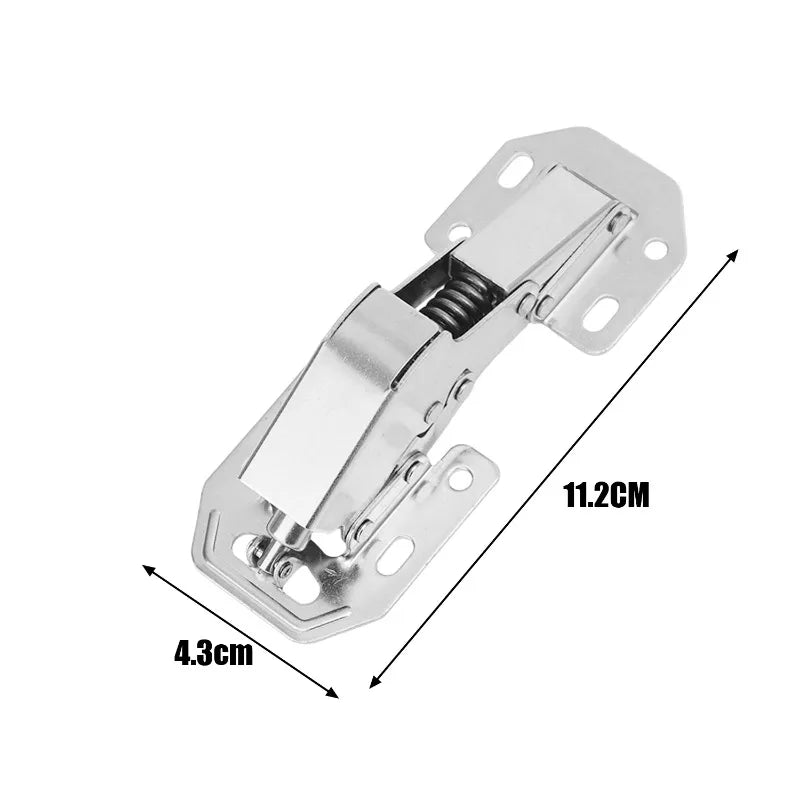 Hydraulisches Stahlscharniere-Set 10 Stück mit Soft-Close für Möbel