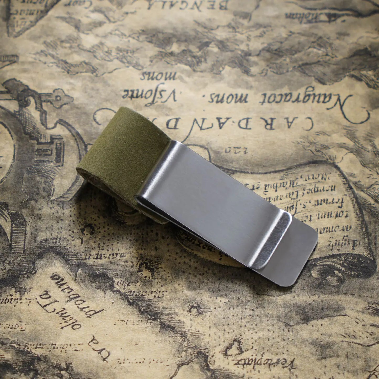 Edler Metall Leder Stifthalter für Notizbücher und Tagebücher