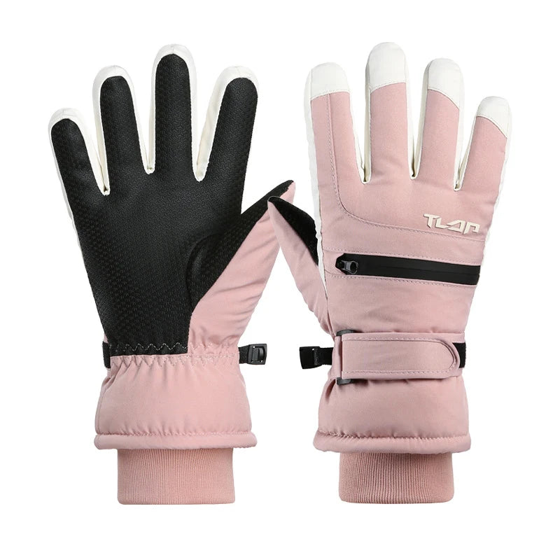 Kinder Winter Handschuhe Wasserdicht Warm für Ski und Outdoor Sport
