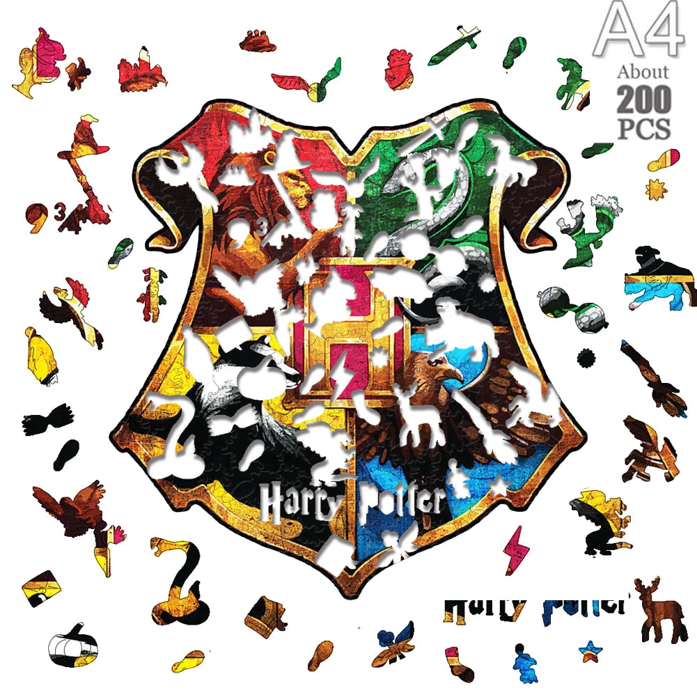 3D Holzpuzzle Tier Formen für Kinder und Erwachsene