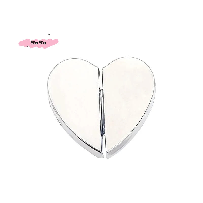 Herzförmige Magnet Vorhangclips mit abnehmbarer Metallschnalle