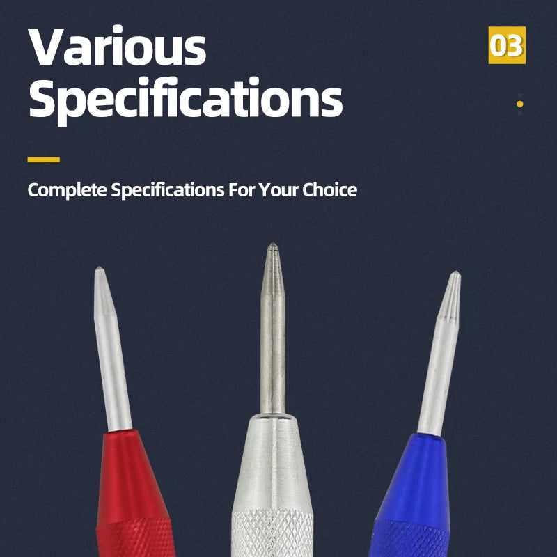 Einstellbarer automatischer Körner für präzises Bohren in Holz Metall