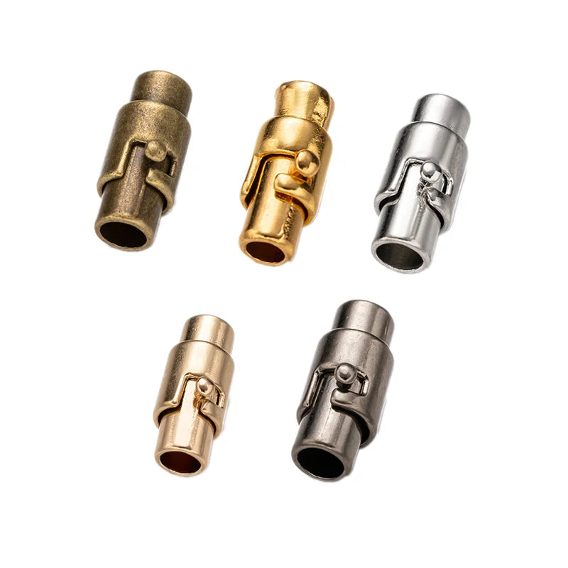 5 Stück magnetische Verschlüsse für Lederarmband Kordel-Endkappen-Yabubest - Home & More