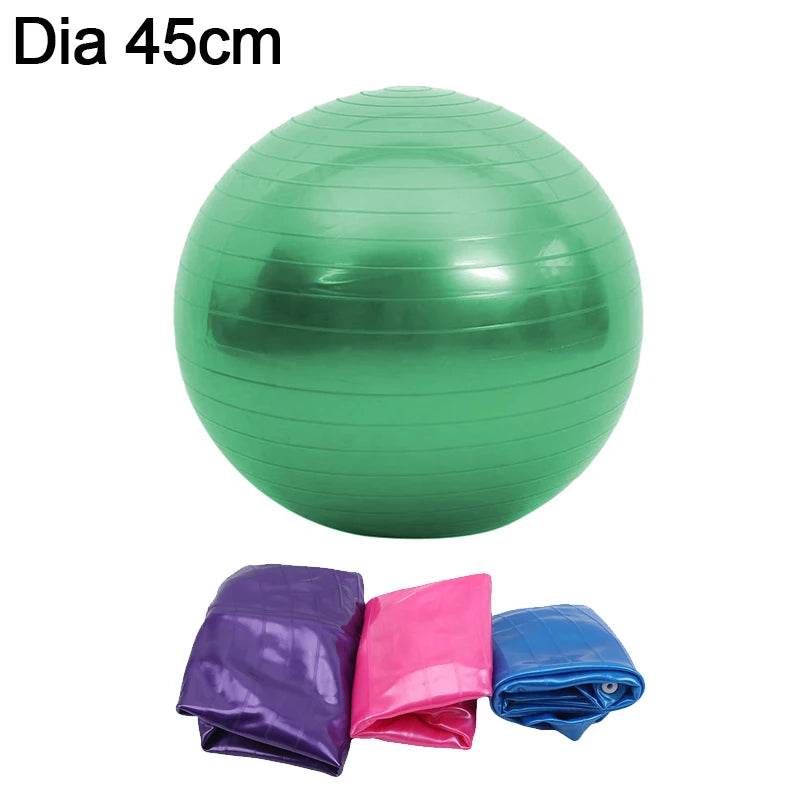 Yoga Ball 45 oder 25 cm für Fitness Pilates Balance Übung Training