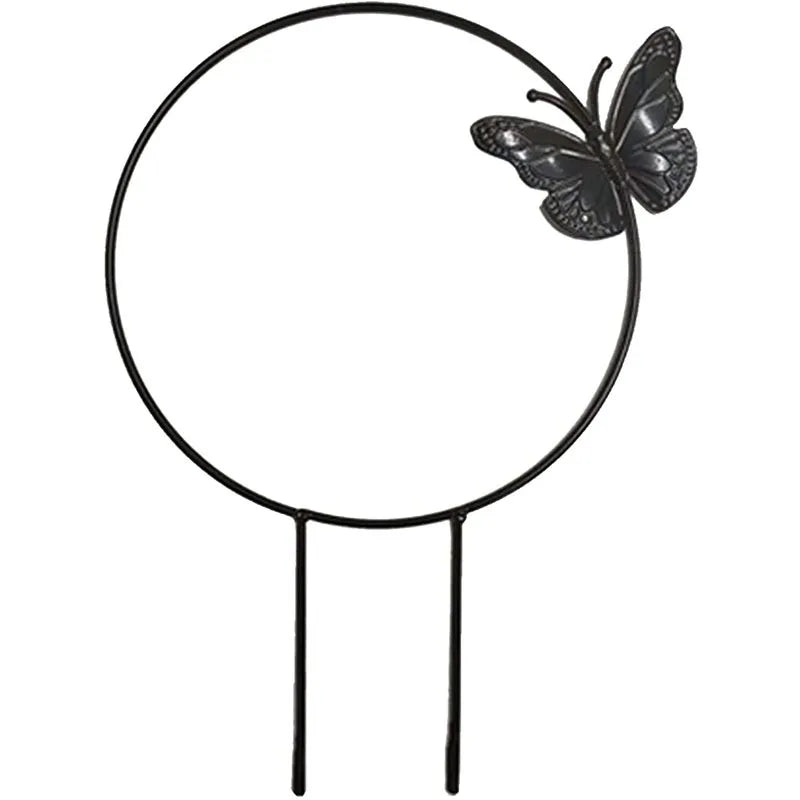 Robuste Rankhilfe aus Metall für Topfpflanzen und Garten