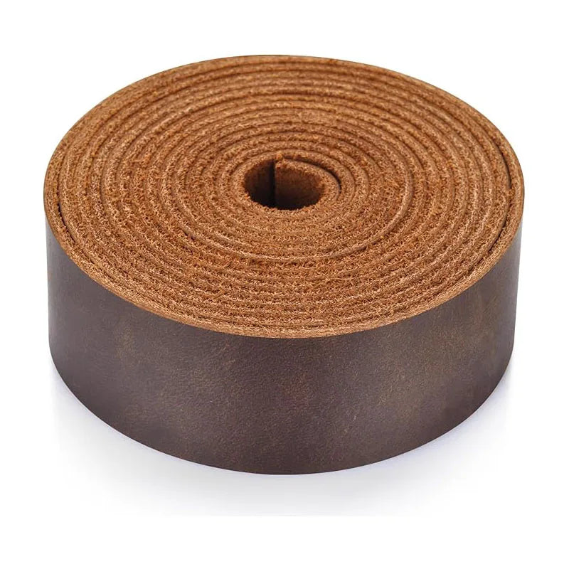 Genarbtes Vintage Rindsleder DIY Streifen 1,8 mm dick ölig gewachst-Yabubest - Home & More