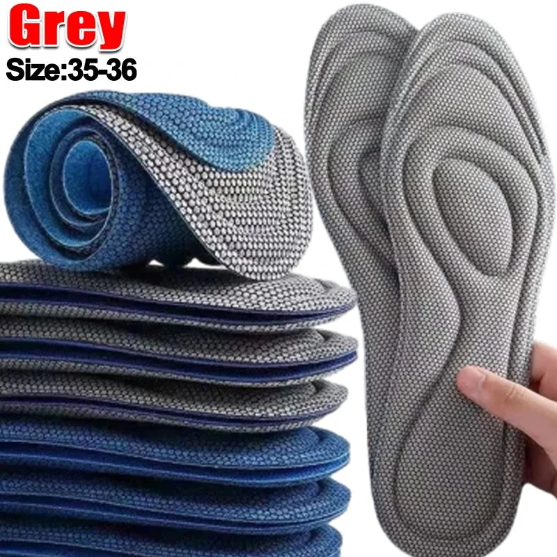 Anpassbare stoßdämpfende Schuheinlagen für angenehmes Laufen