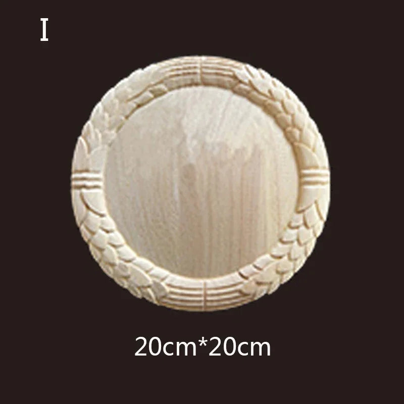 Geschnitzte Holzapplikationen für Möbel und Heimdekoration Basteln