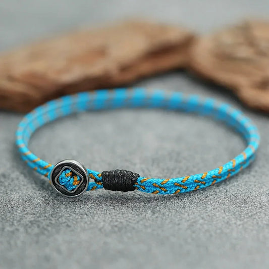 Minimalistisches 2 mm dünnes Seilarmband Unisex Geflochten Geschenkvariante