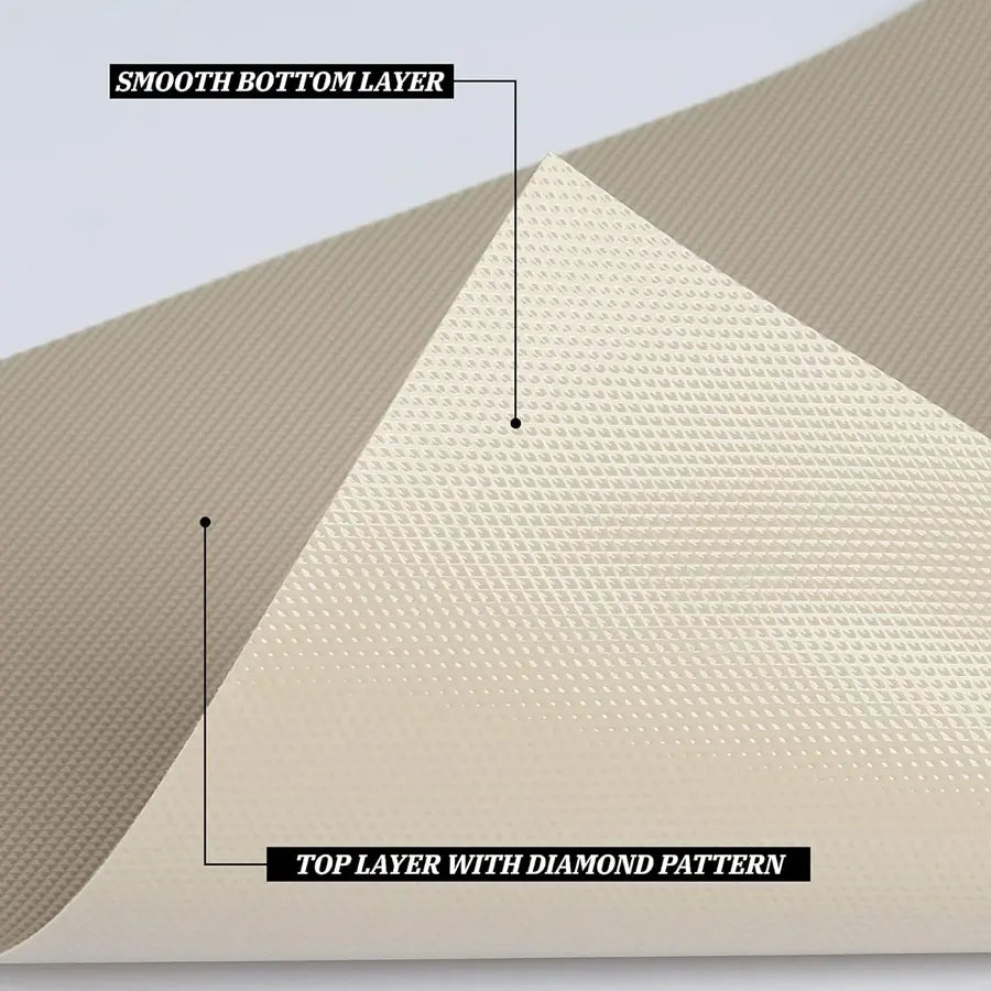 Rutschfeste EVA Regaleinlagen für Küchenschränke und Kühlschränke 2 Varianten