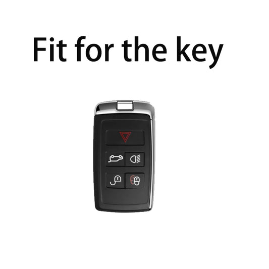 Weißes Diamant-TPU für Land Rover Range Rover Sport Evoque Velar Discovery 5 Sport Smart Remote Autoschlüsseletui Cover Fob Schlüsselanhänger - Yabubest - Home & More