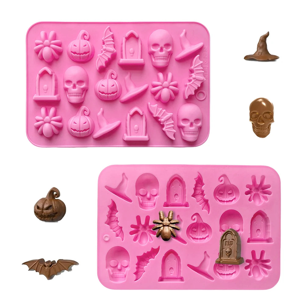 18-Hohlraum Silikonform für Osterkürbis Hut Schokolade und Dessert