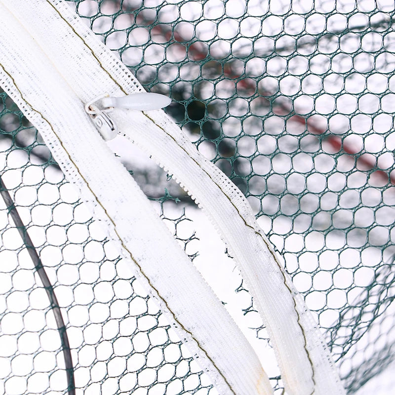 Tragbarer klappbarer Fischernetz-Tauch netz käfig für Fisch Nylon Stahldraht Garnelen schiff Falle für Fischernetz Hände Fallen käfig-Yabubest - Home & More