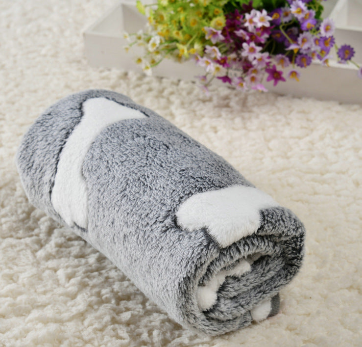 Warme Korallen Fleece Hundedecke für Kleine und Große Hunde