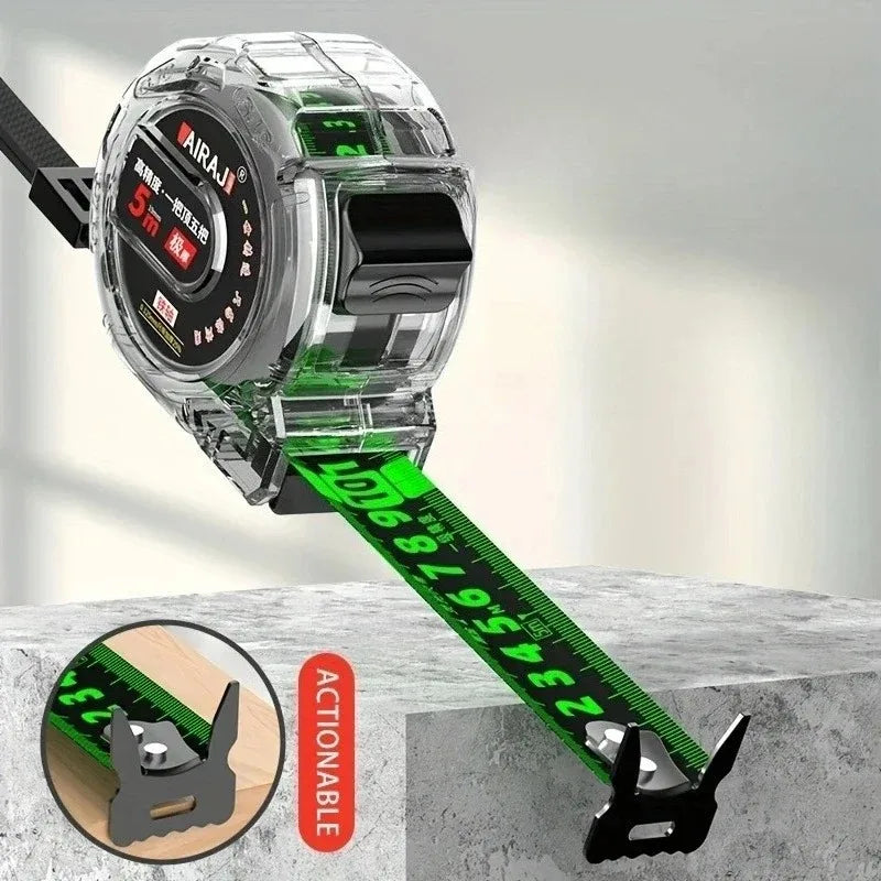 Robustes 10m Selbstsicherndes Maßband für Präzise Messungen