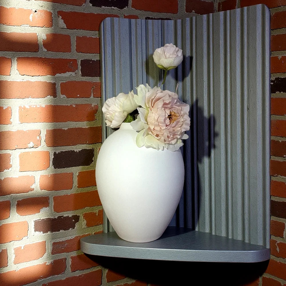 Moderne dekorative Metallvase f r Wohnzimmer und Esstisch