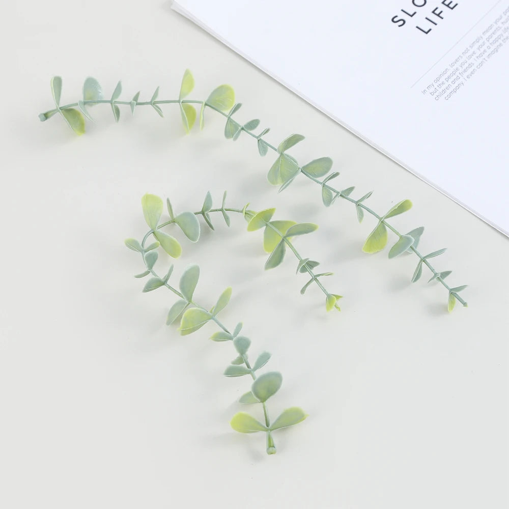 10er Set Künstliche Eukalyptus-Girlande für Hochzeit, Garten - DIY Deko