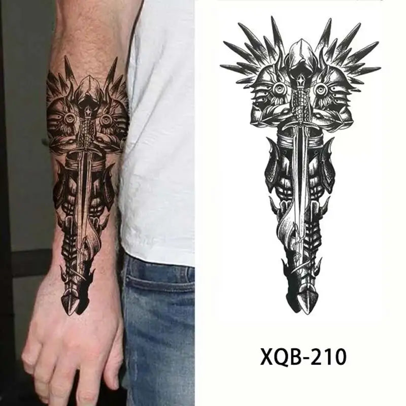 Temporäre Tattoo Aufkleber Tattoo Muster für Männer und Frauen