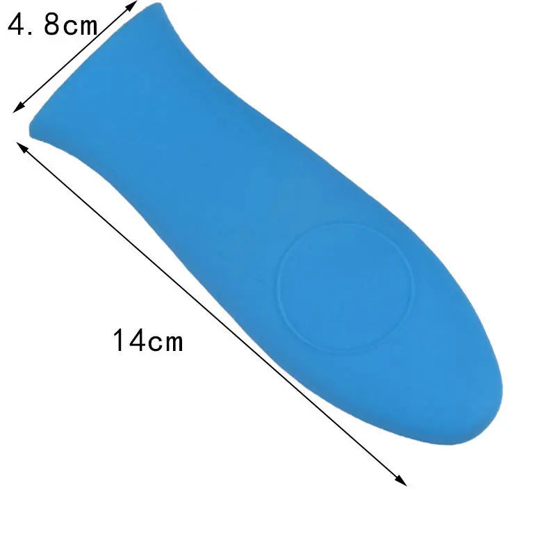 Rutschfeste Silikon Griffabdeckung für Töpfe und Pfannen Hitzeschutz