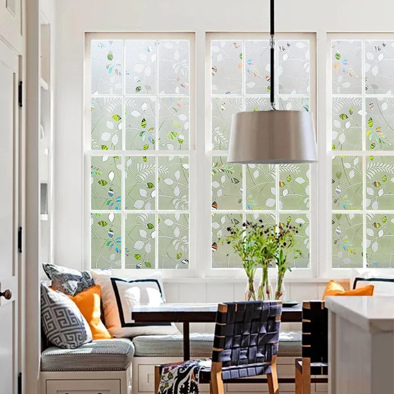 Statische Fensterfolie für mehr Privatsphäre und UV Schutz