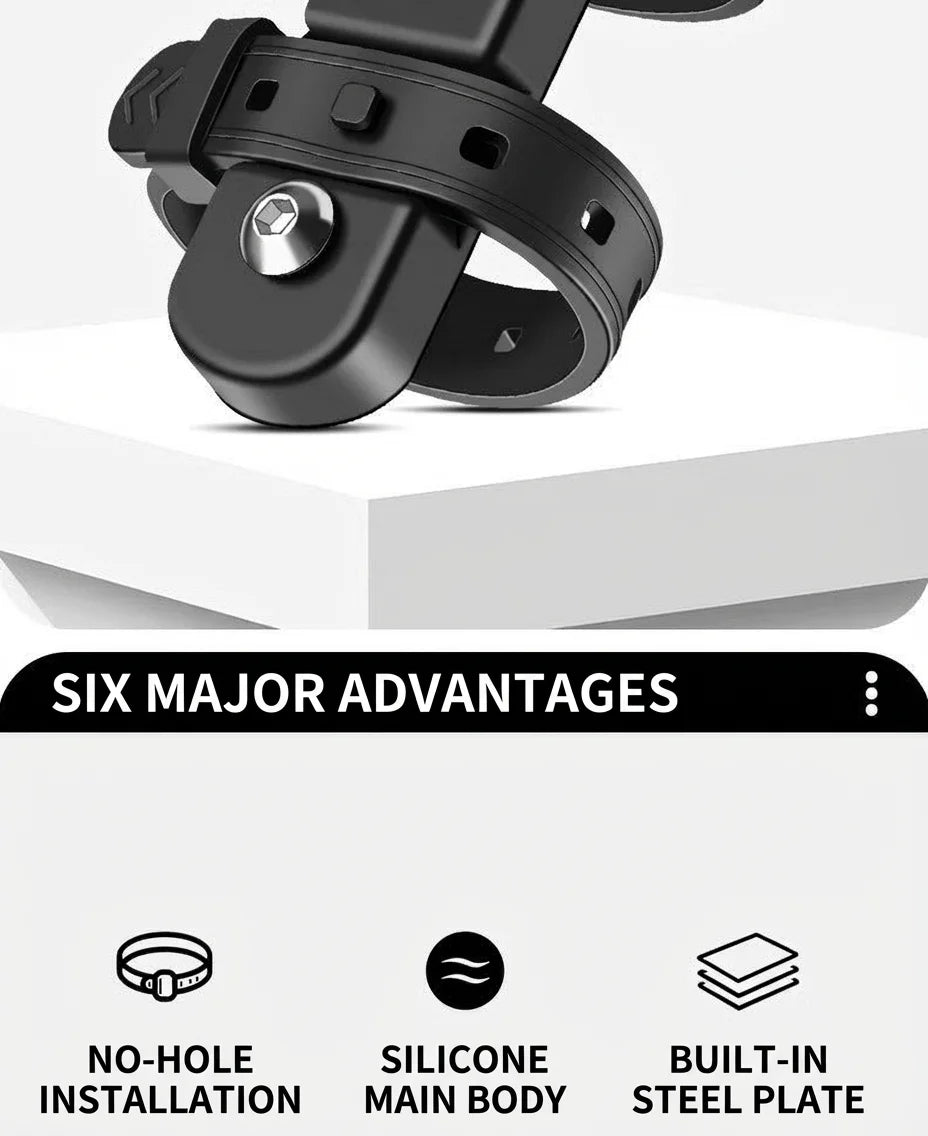 Bohrfreier Silikon-Fahrrad-Flaschenhalter, ultraleicht, bunt-Yabubest - Home & More