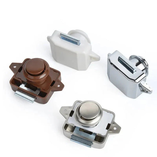 20x Push Lock Schrankverschluss Wohnmobil Caravan Boot Mini Stand