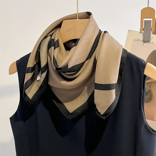 Eleganter Seidenschal 68x68 cm für Damen – Multifunktional & Modisch-Yabubest - Home & More