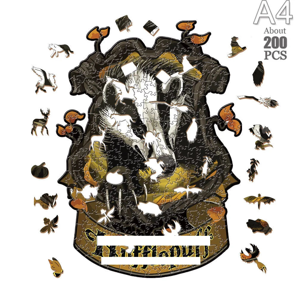 3D Holzpuzzle Tier Formen für Kinder und Erwachsene