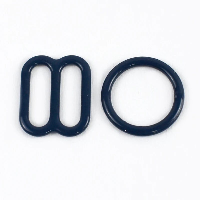 50 100er Set 10mm Einstellbare Bh Gurtschnallen O Ringe Karabiner Clips