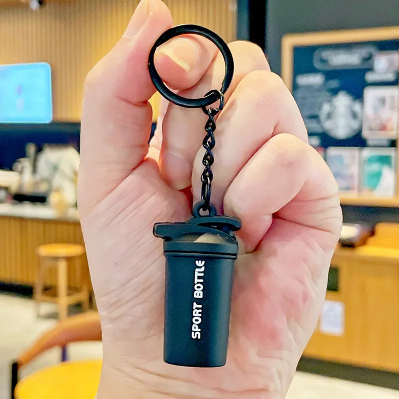 Mini Hantel Schlüsselanhänger Rucksackanhänger Fitnessstudio Geschenk