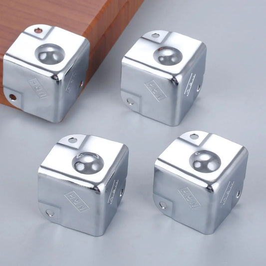 4er Eckenschutz Metall 35/40mm für Kisten Möbel Möbelbeschläge Schutz