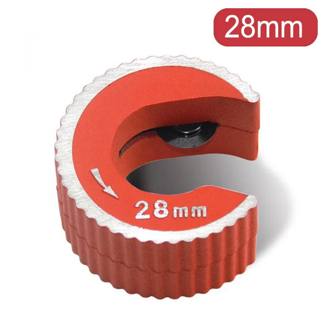 Präziser Rohrschneider: Aluminium, Selbstverriegelung, 15/22/28 cm für Profis