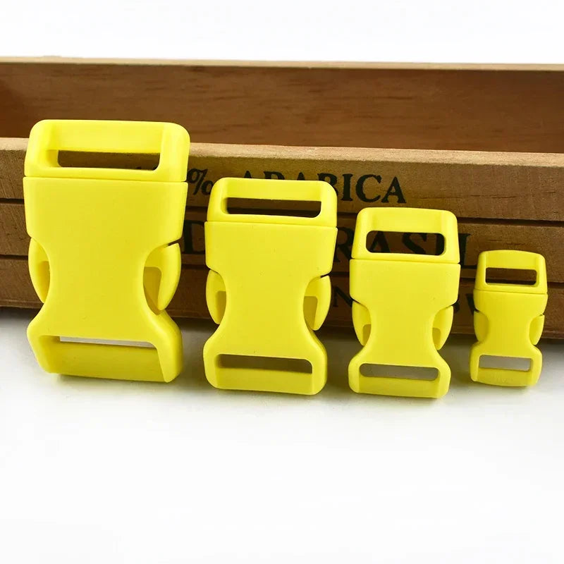 Verstellbare Kunststoff Schnallen für Paracord Armbänder und Hundehalsbänder