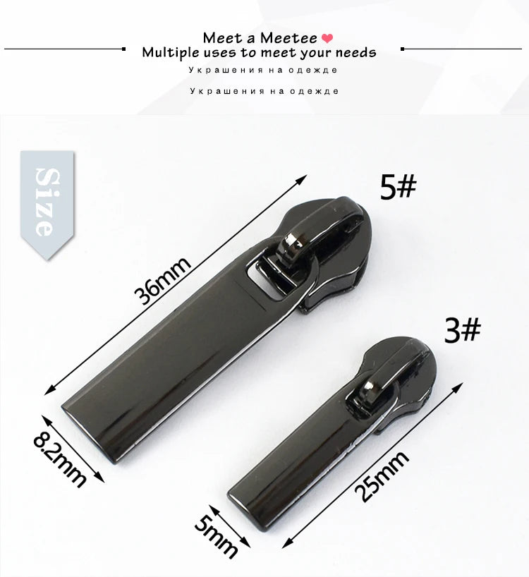 20 Stück Reißverschlussschieber No3 No5 Nylon für Reparatur und DIY-Yabubest - Home & More