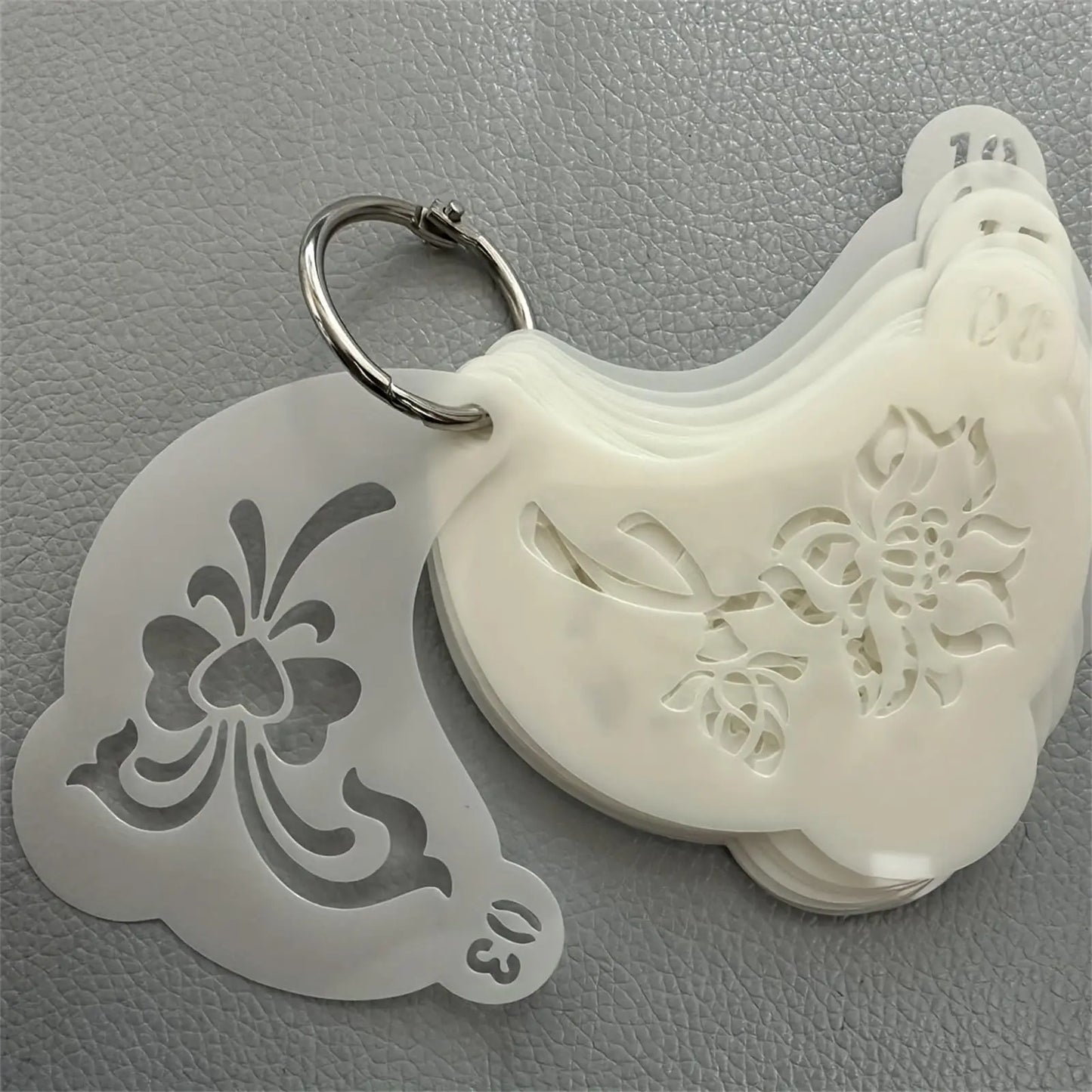 Wiederverwendbare Gesichtsbemalung Schablonen Set für kreative Designs