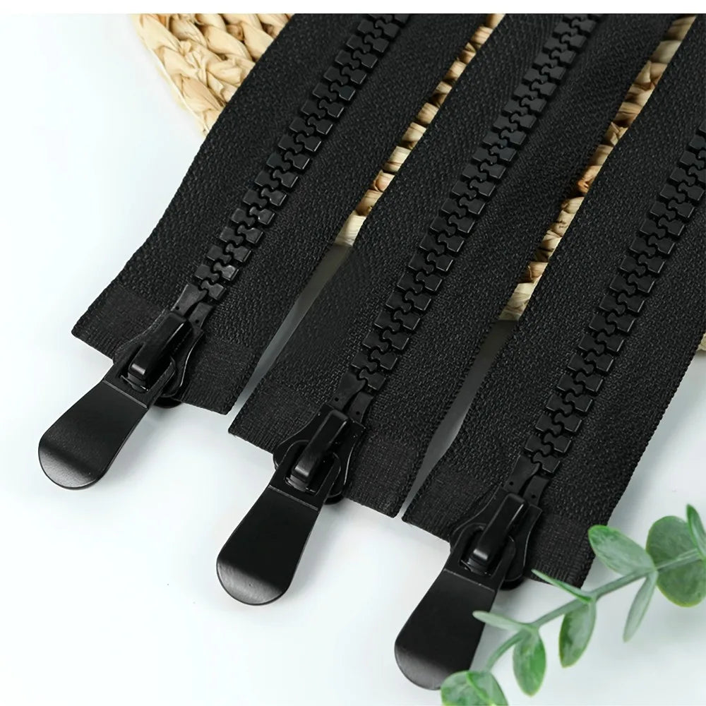 5 Stück Harz-Doppelreißverschlüsse offen 10# für Kleidung & Rucksäcke-Yabubest - Home & More