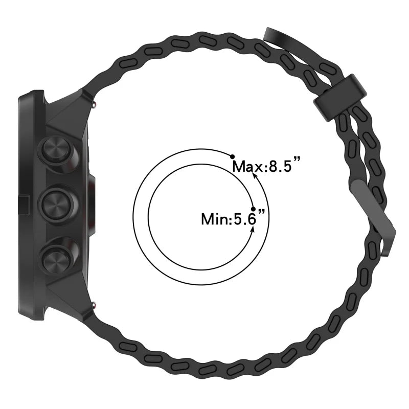 Atmungsaktives Sport-Silikonarmband für Huawei Fit 4 Pro – Komfort - Stil