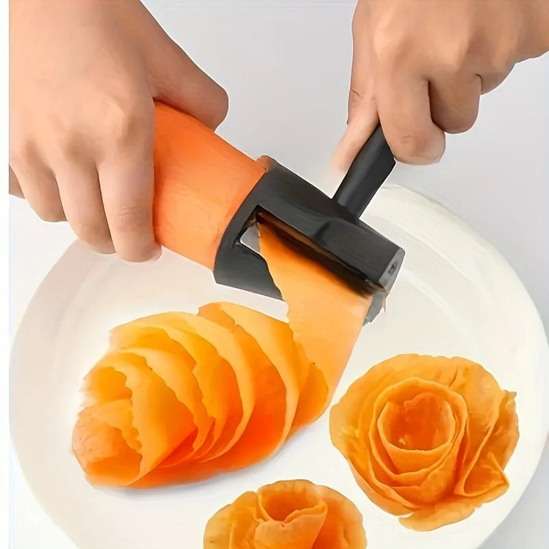 1 Stück fortschrittliche multifunktionale Spiraltrommel-Schneidemaschine, Salatwickler aus Edelstahl, Gurke, Karotte und andere Lebensmittelschneidemaschine-Yabubest - Home & More