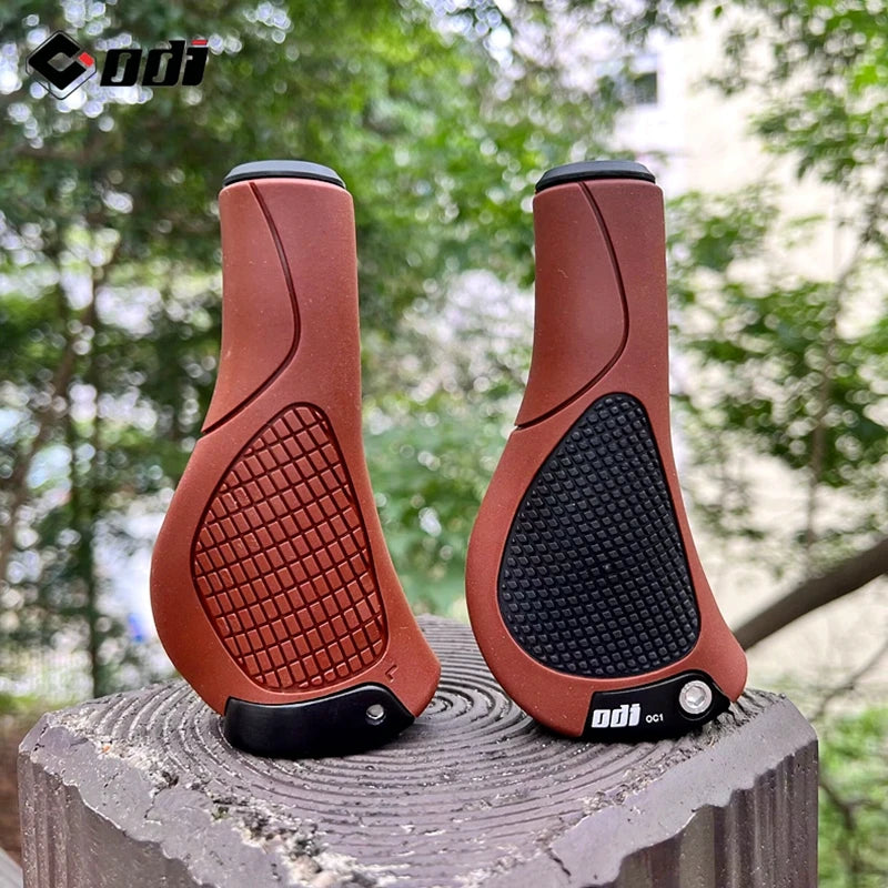 Ergonomische Fahrradgriffe mit rutschfestem Gummi und großem Pad