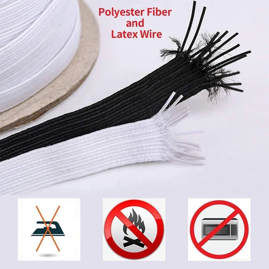 Vielseitiges Elastikband 10m zum Nähen Basteln DIY Projekte