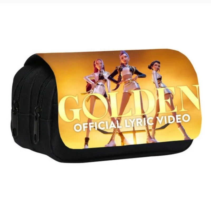 Kpop DHunter Federmäppchen mit großem, mehrschichtigem Stauraum