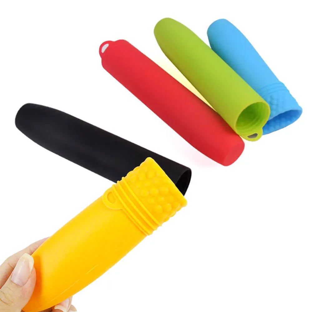 Sichere Silikon Griffabdeckung für heiße Töpfe und Pfannen