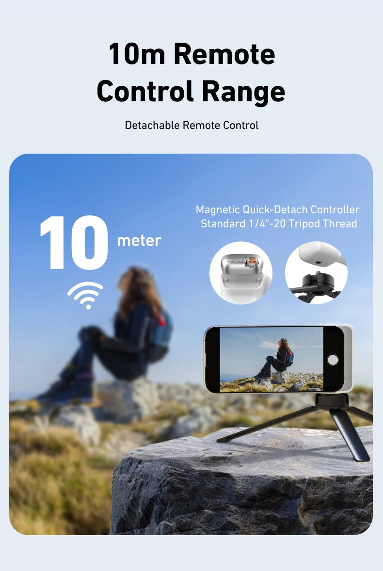 Magnetischer Smartphone-Handgriff mit Bluetooth Fernbedienung