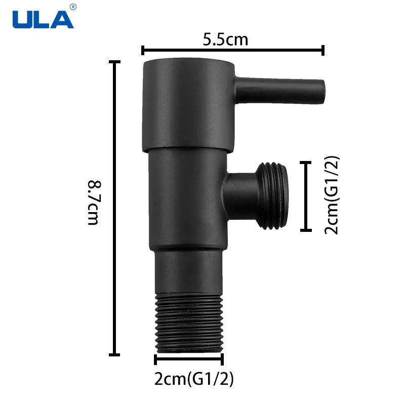 Langlebiges Edelstahl Kaltwasserventil für Bidet mit einfacher Montage