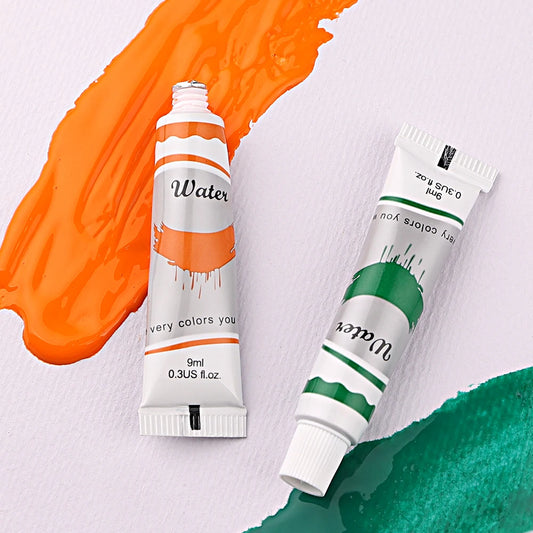 Aquarell Pigment Set 9ml 12 Farben für Studenten, Kunst, Graffiti